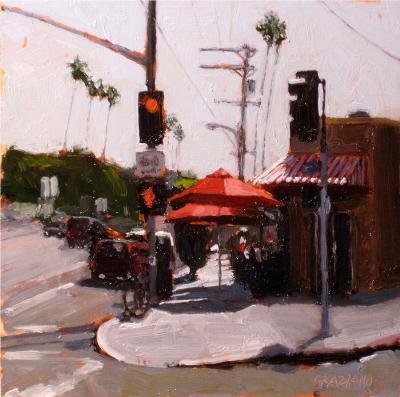 Sample artwork by Dan Graziano (Born 1953), known for land-and seascape, urban american scene painting - View similar artists and auction records